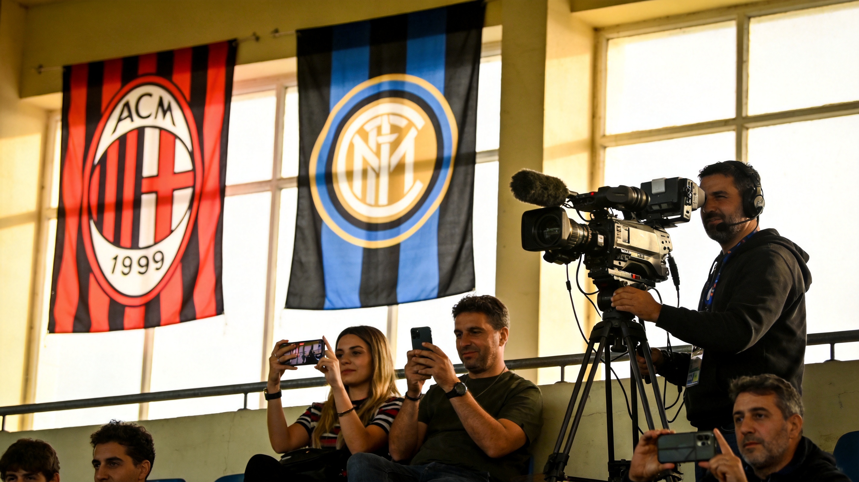 米兰MiLan直播画面包含比分弹窗、控球率图表